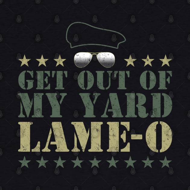 Get Out Of My Yard Lame-O by dustbrain